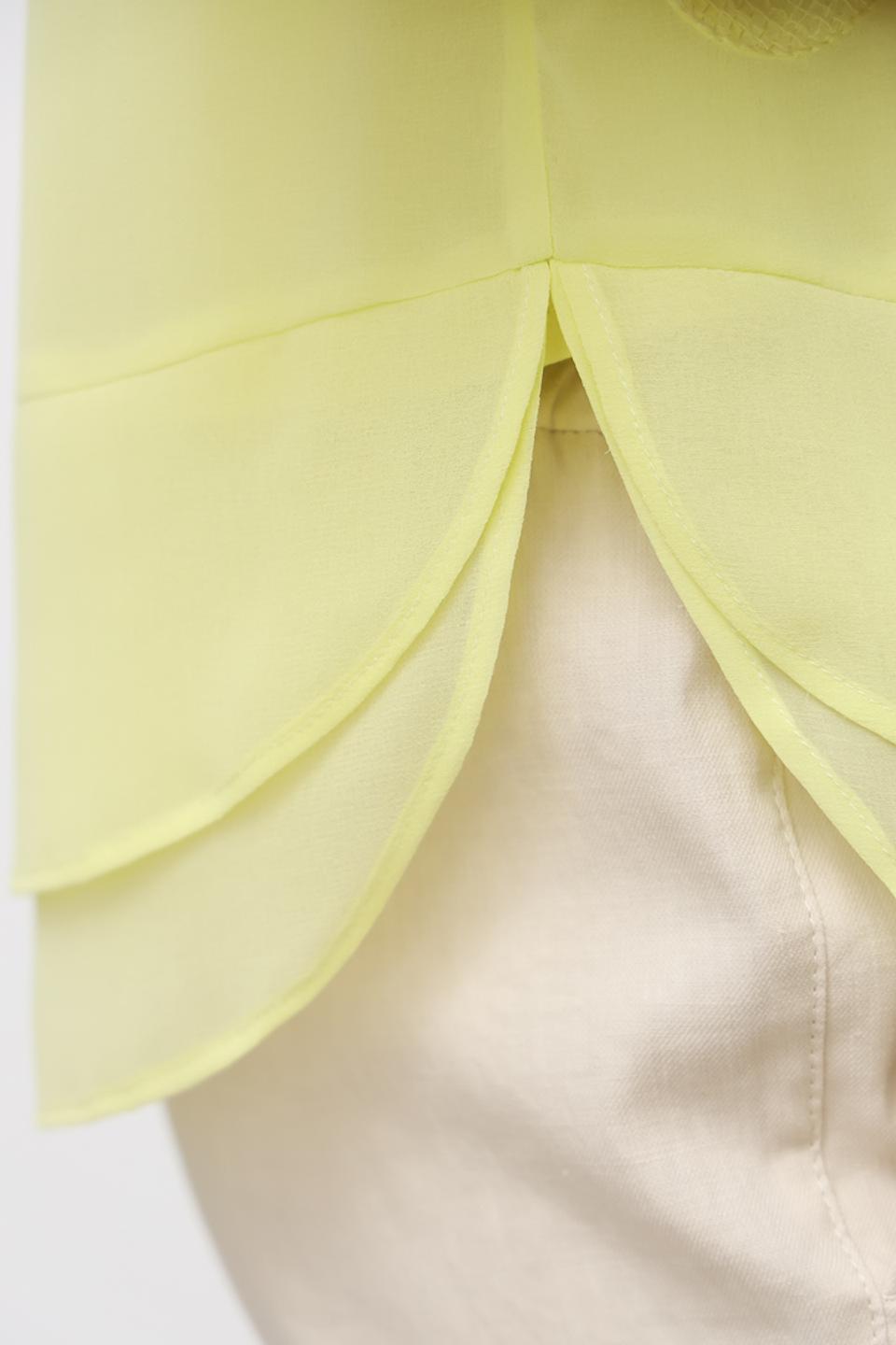 Топ SE Stenau с кругами жёлтый