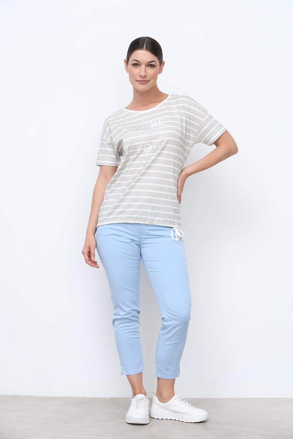 Капри Gardeur голубые