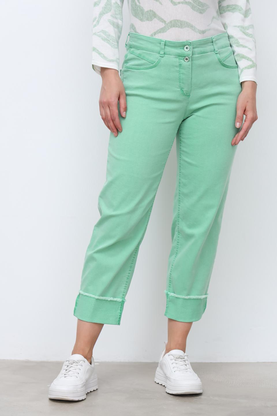 Джинсы Bianca мятные