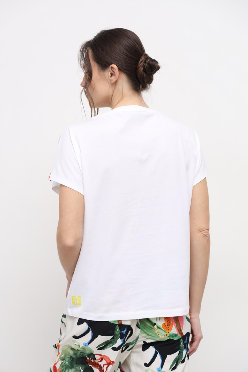 Футболка Marc Cain Sports с принтом