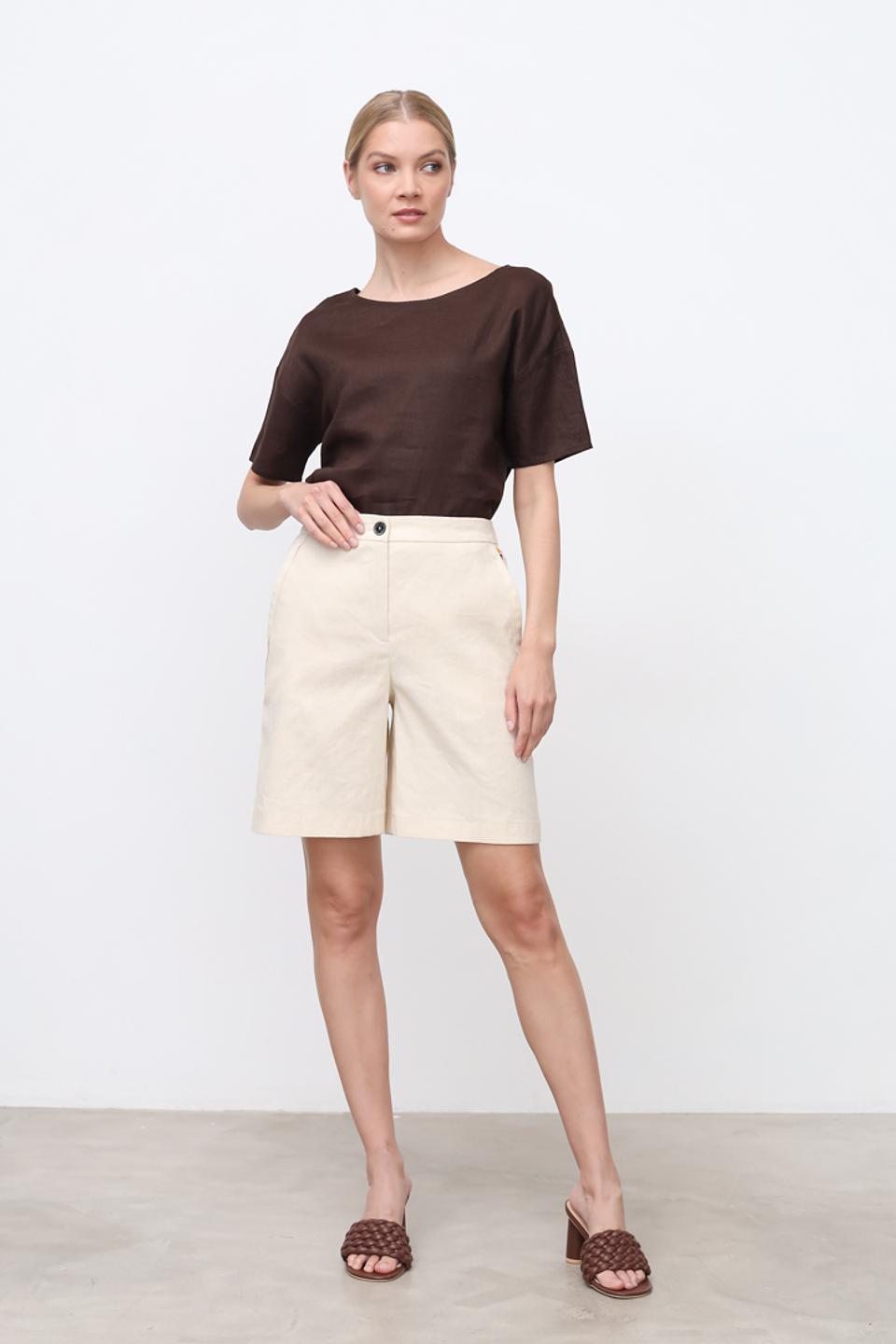 Шорты Marc Cain бежевые