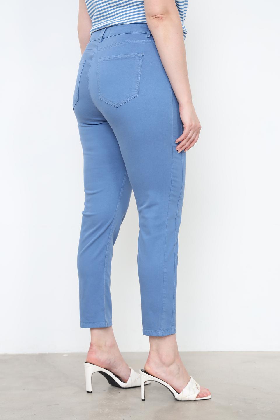 Брюки классические Frapp голубые