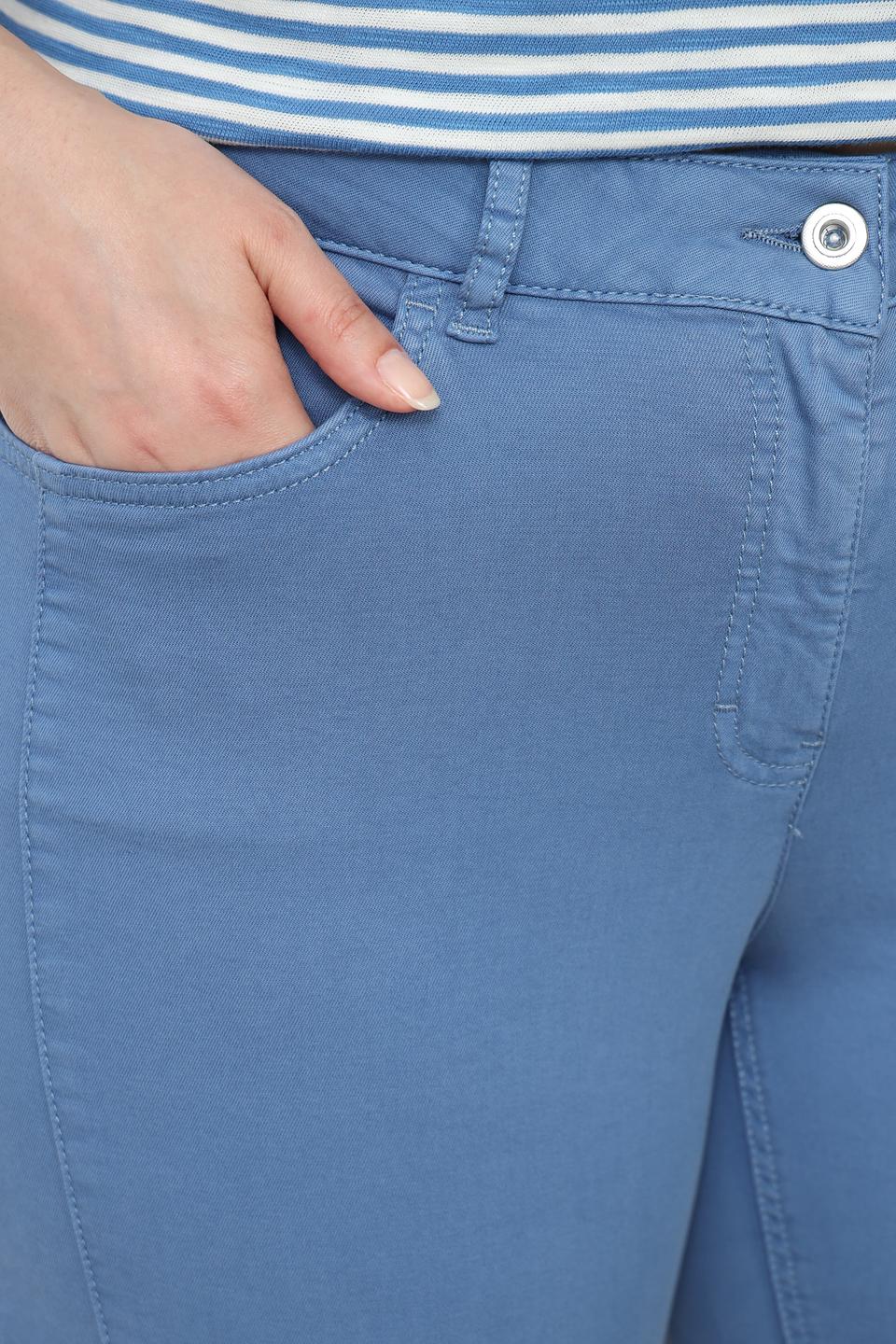 Брюки классические Frapp голубые