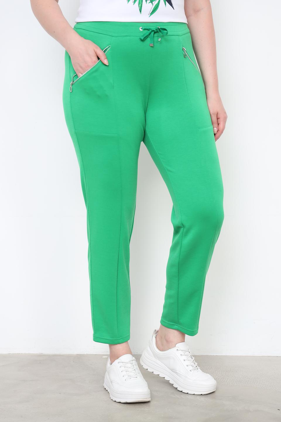 Брюки трикотажные Rabe collection зелёные