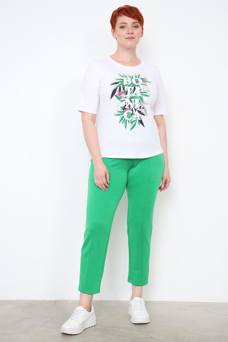 Футболка Thomas Rabe с принтом белая