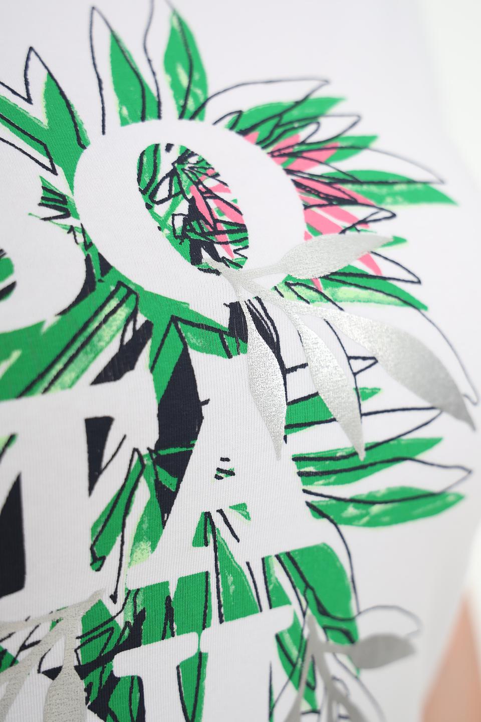 Футболка Thomas Rabe с принтом белая