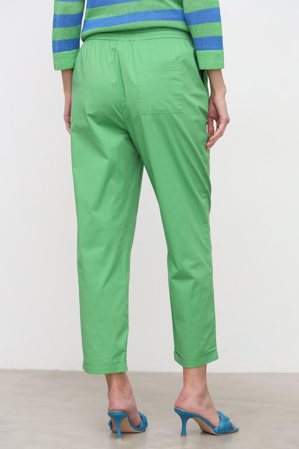 Брюки кл Oui зелёные