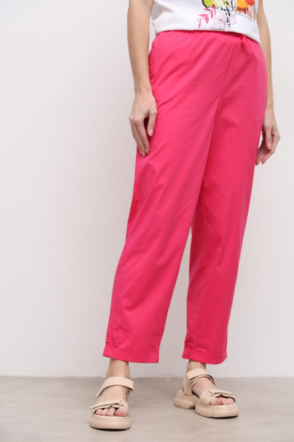 Брюки кюлоты Oui фуксия