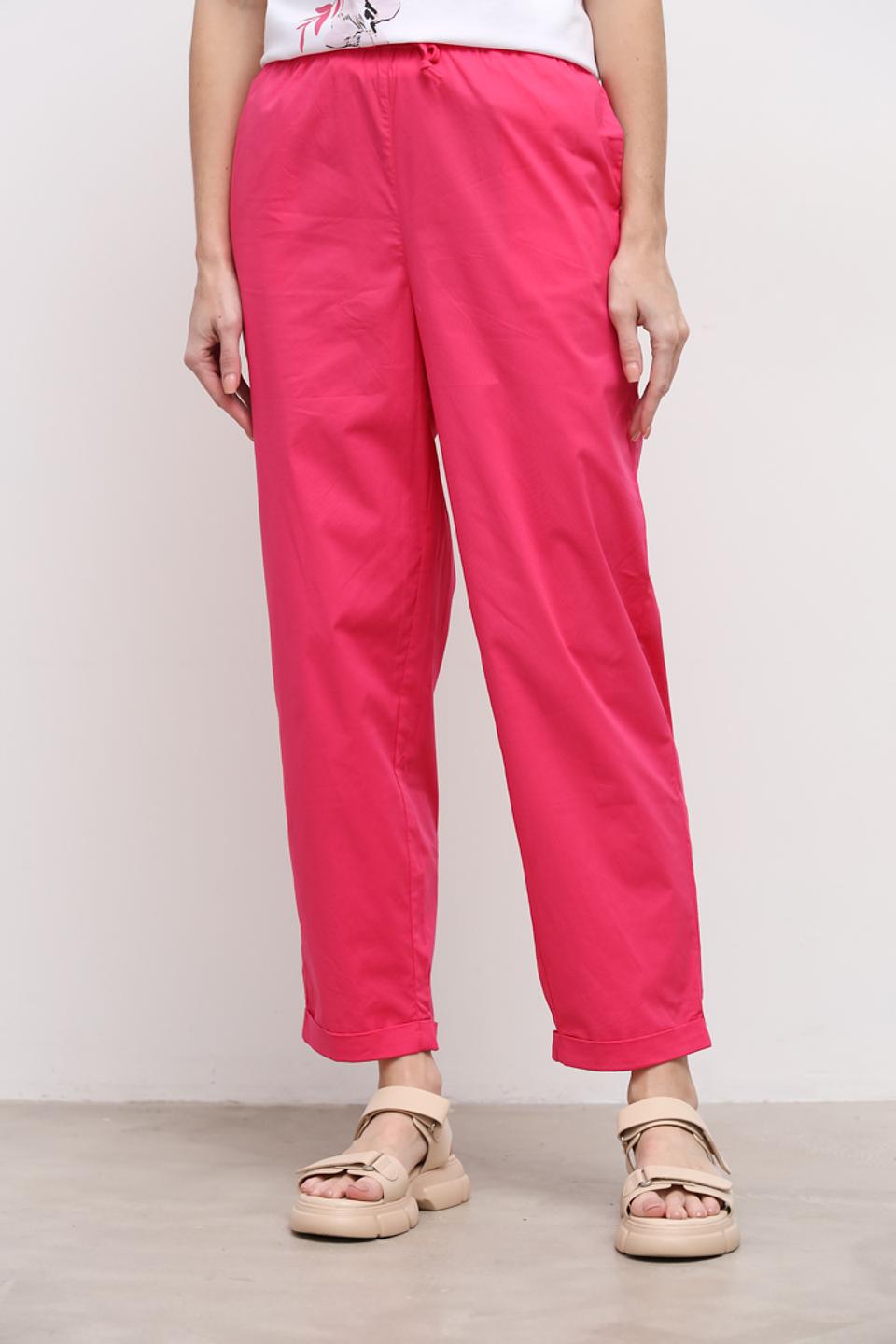 Брюки кюлоты Oui фуксия