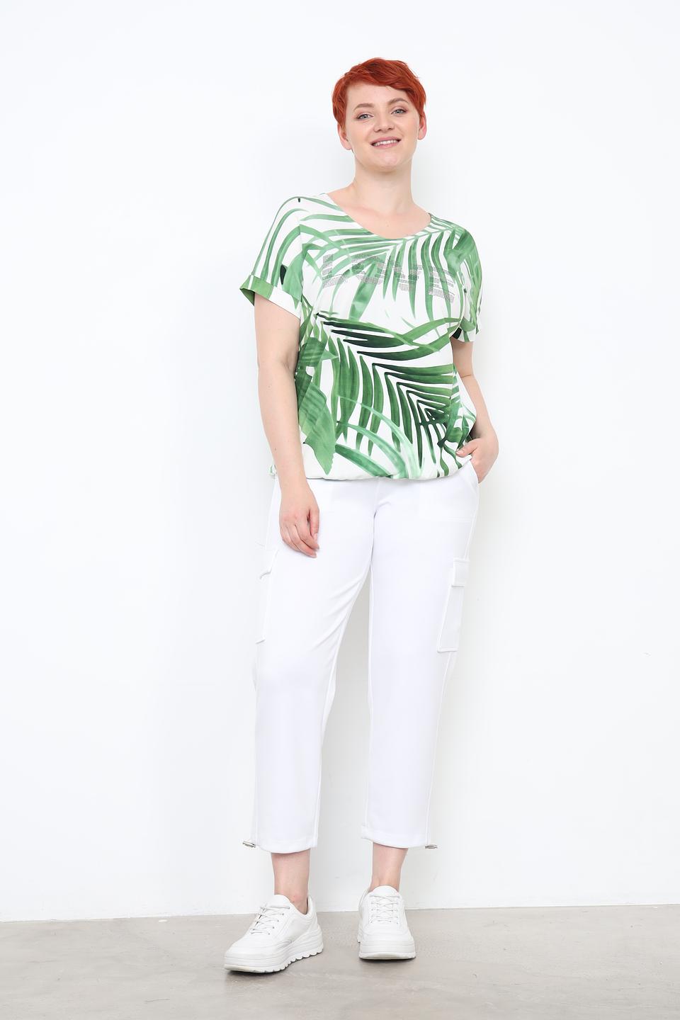 Футболка Frapp с тропическим принтом