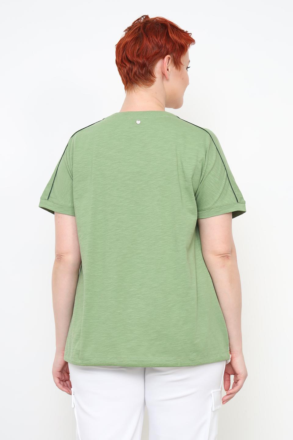 Блуза Frapp с абстрактным принтом