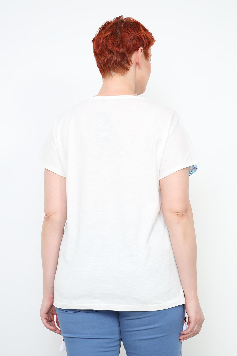 Футболка Via Appia с цветочным принтом