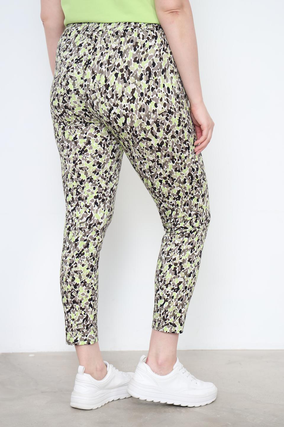 Брюки трикотажные Rabe collection в принт