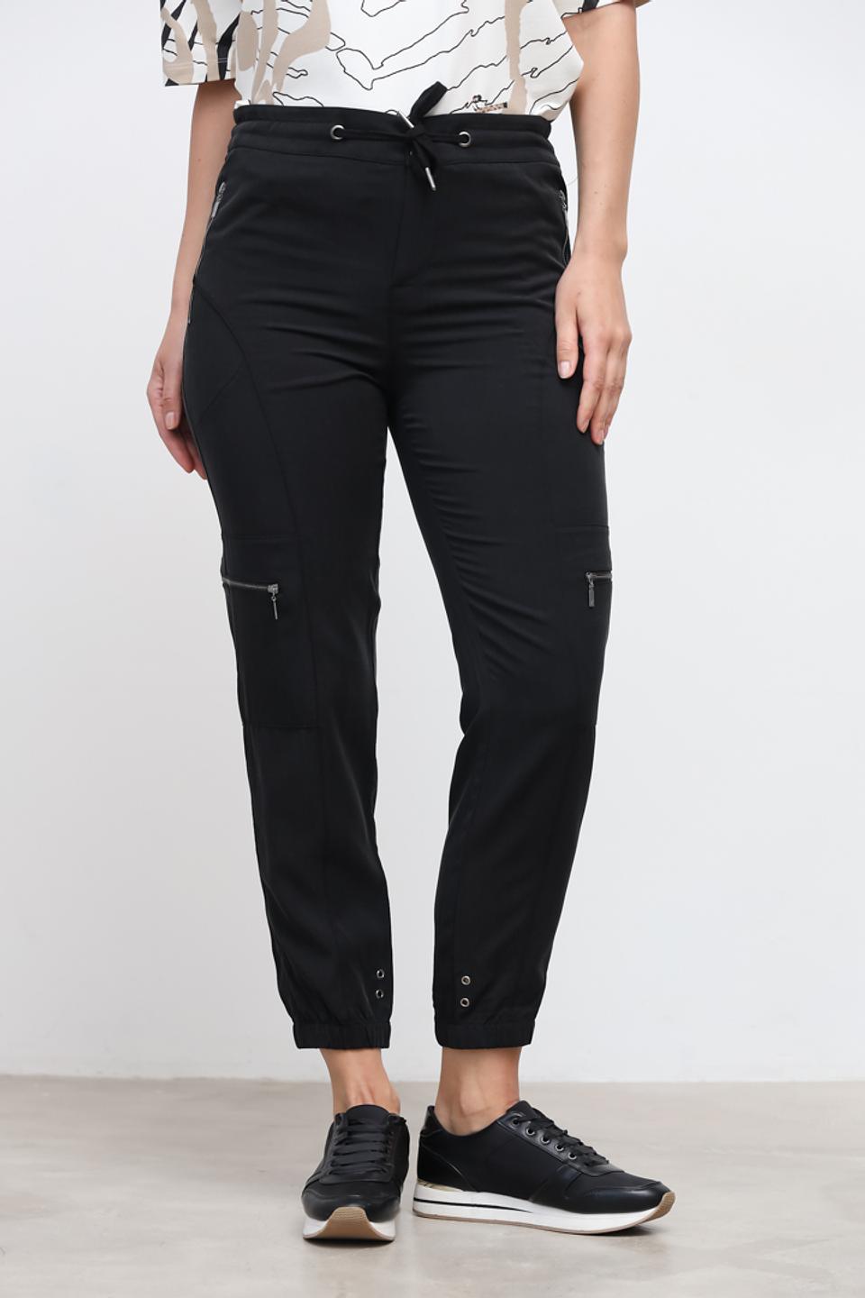 Брюки Monari чёрные с карманами