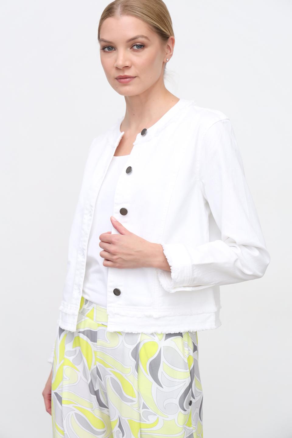 Жакет Lecomte приталенный белый