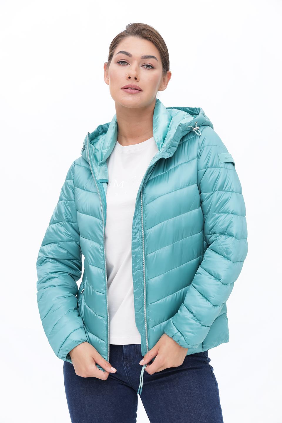 Куртка Tom Tailor стеганая мятная