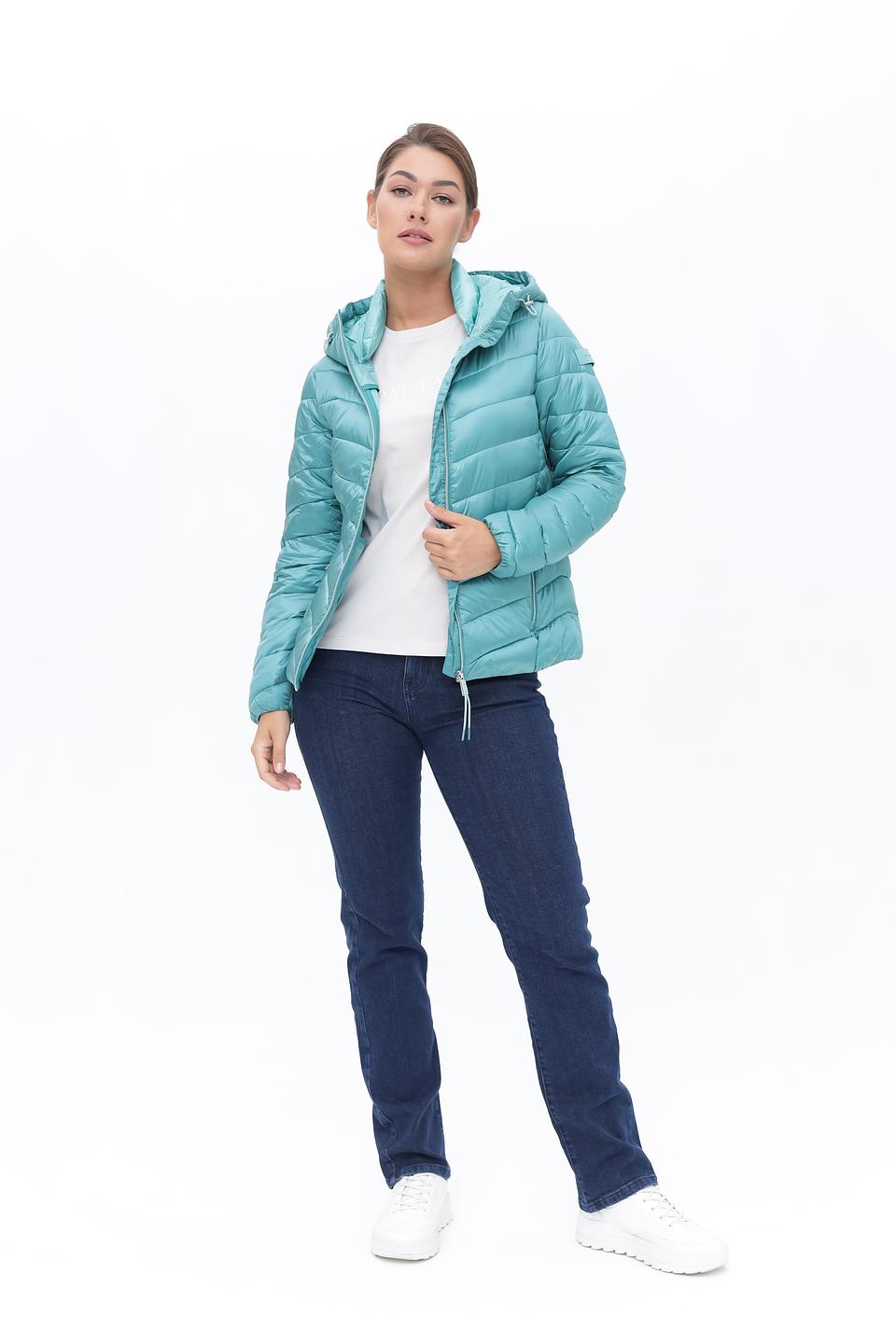 Куртка Tom Tailor стеганая мятная