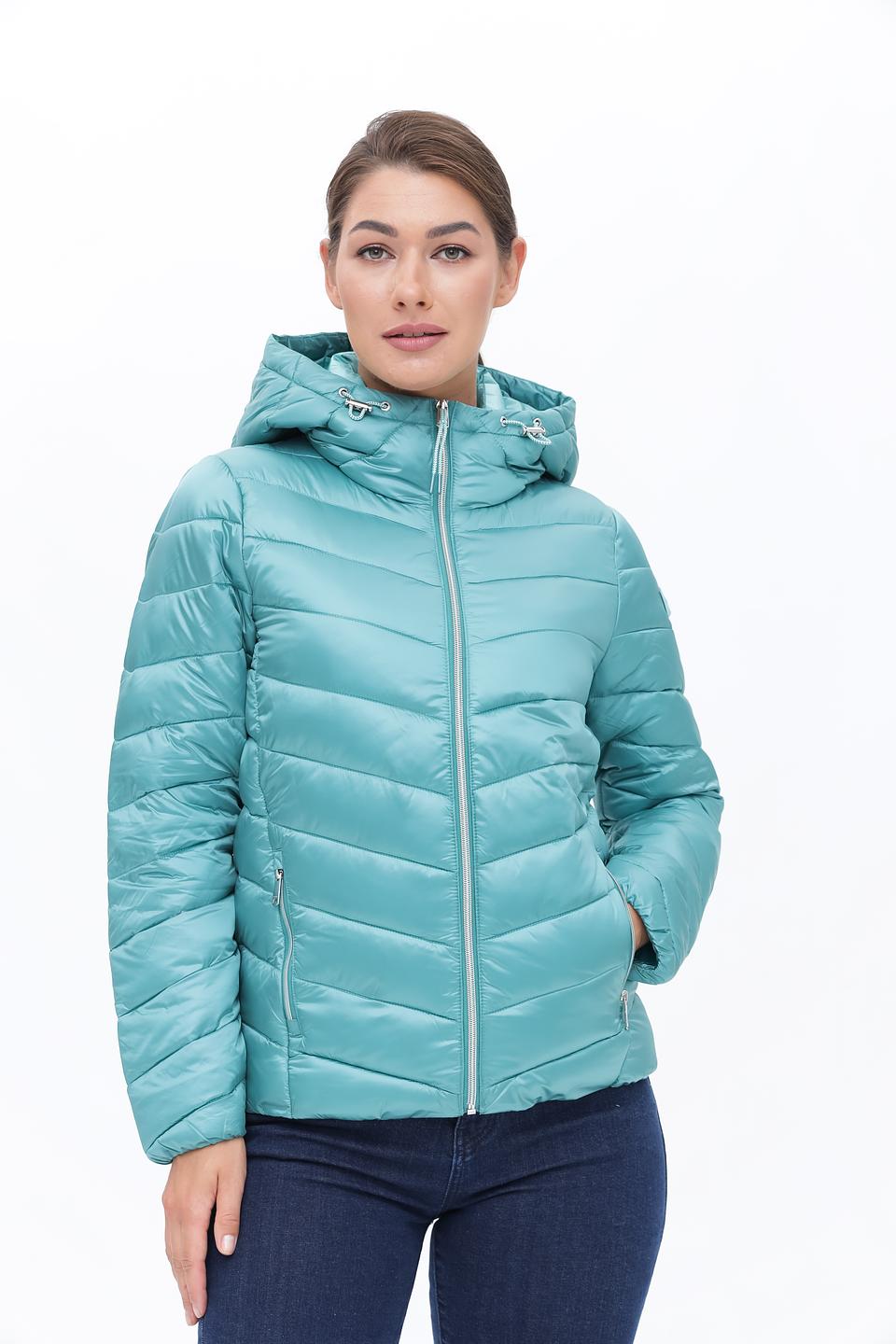 Куртка Tom Tailor стеганая мятная