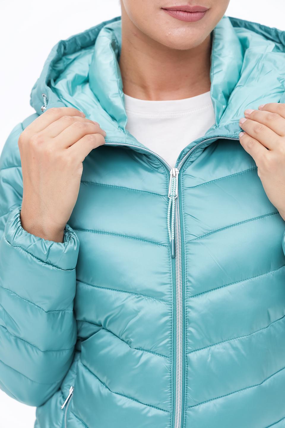 Куртка Tom Tailor стеганая мятная