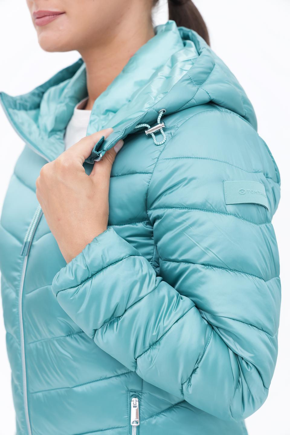 Куртка Tom Tailor стеганая мятная