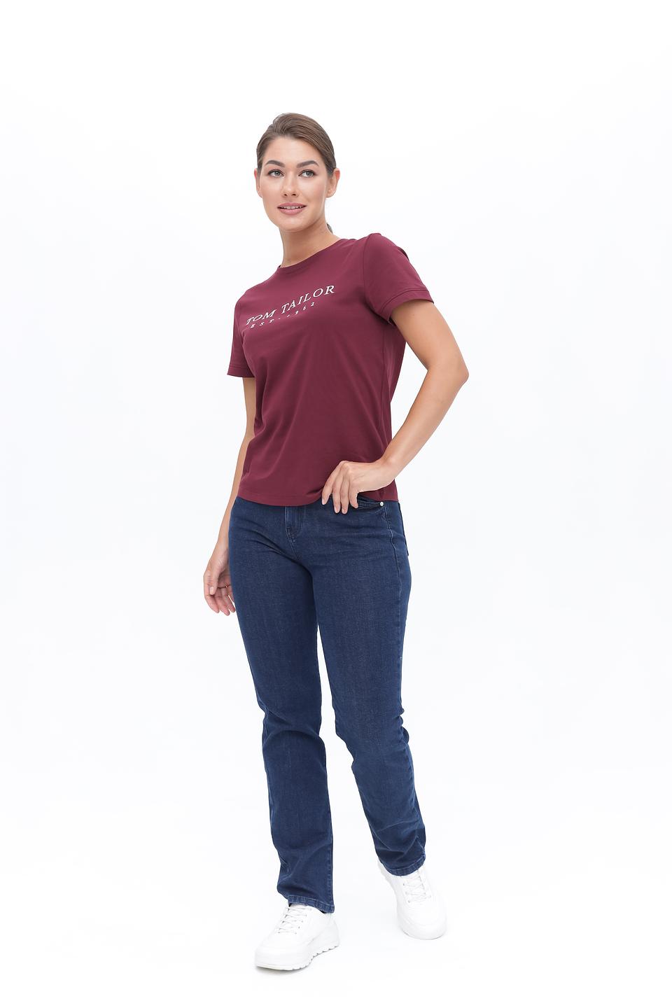 Джинсы Tom Tailor прямые тёмно-синие