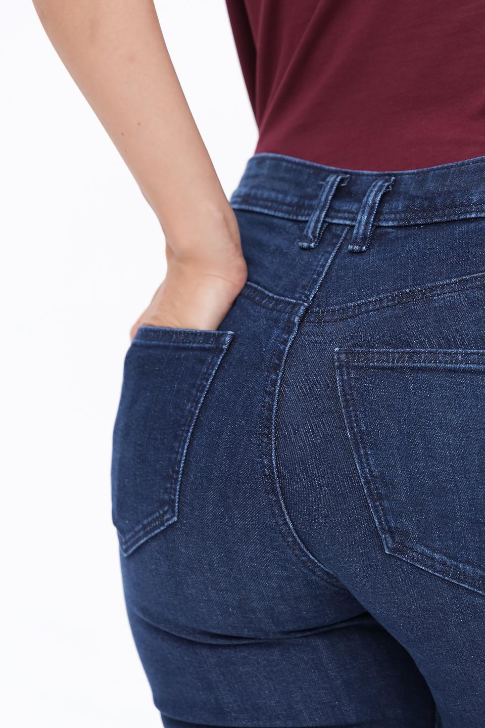 Джинсы Tom Tailor прямые тёмно-синие