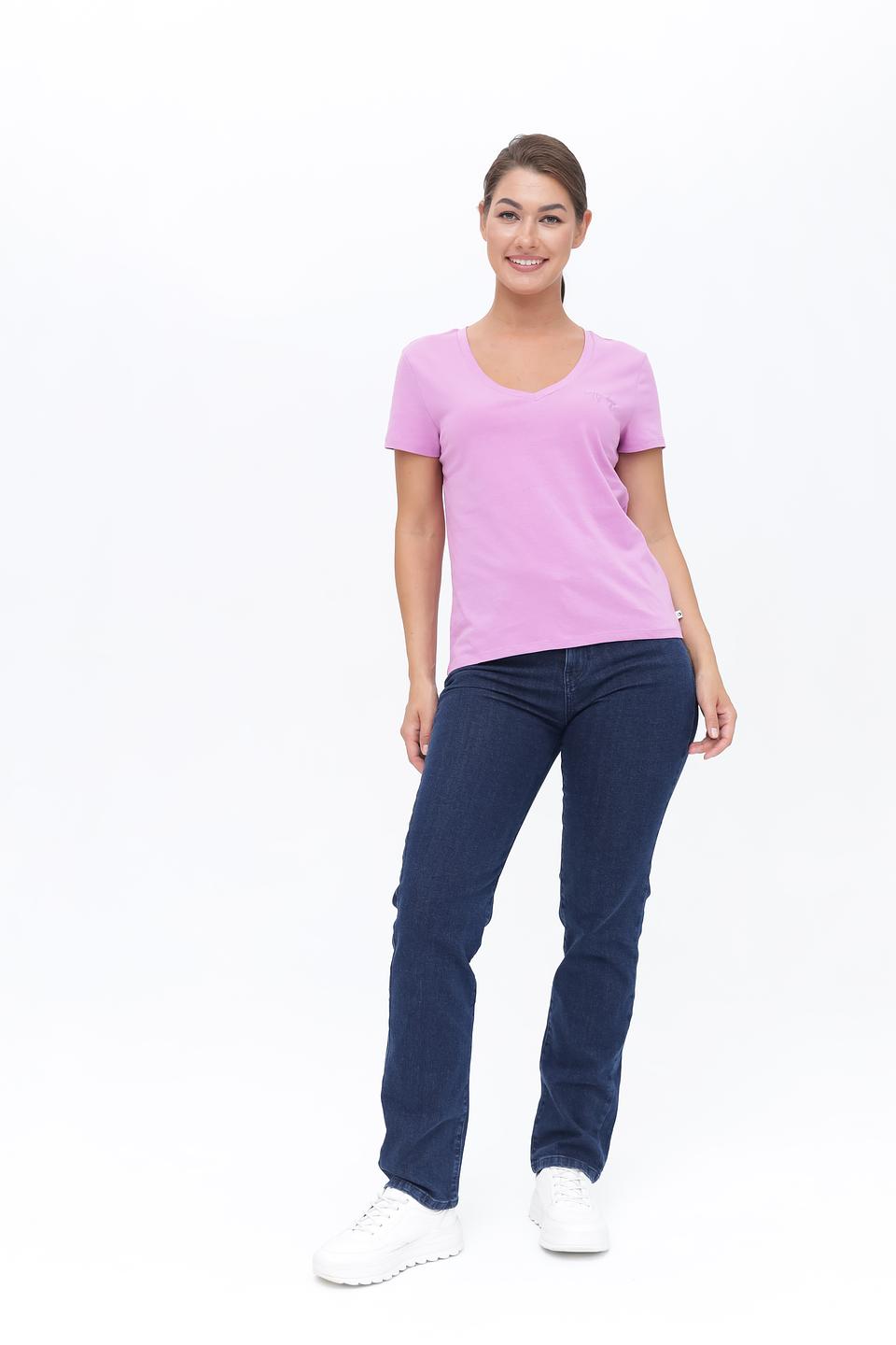 Футболка Tom Tailor denim лавандовая