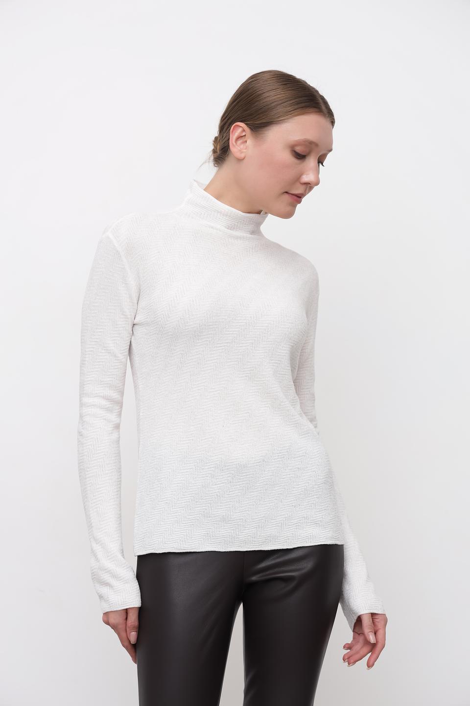 Водолазка Emporio Armani женская белая