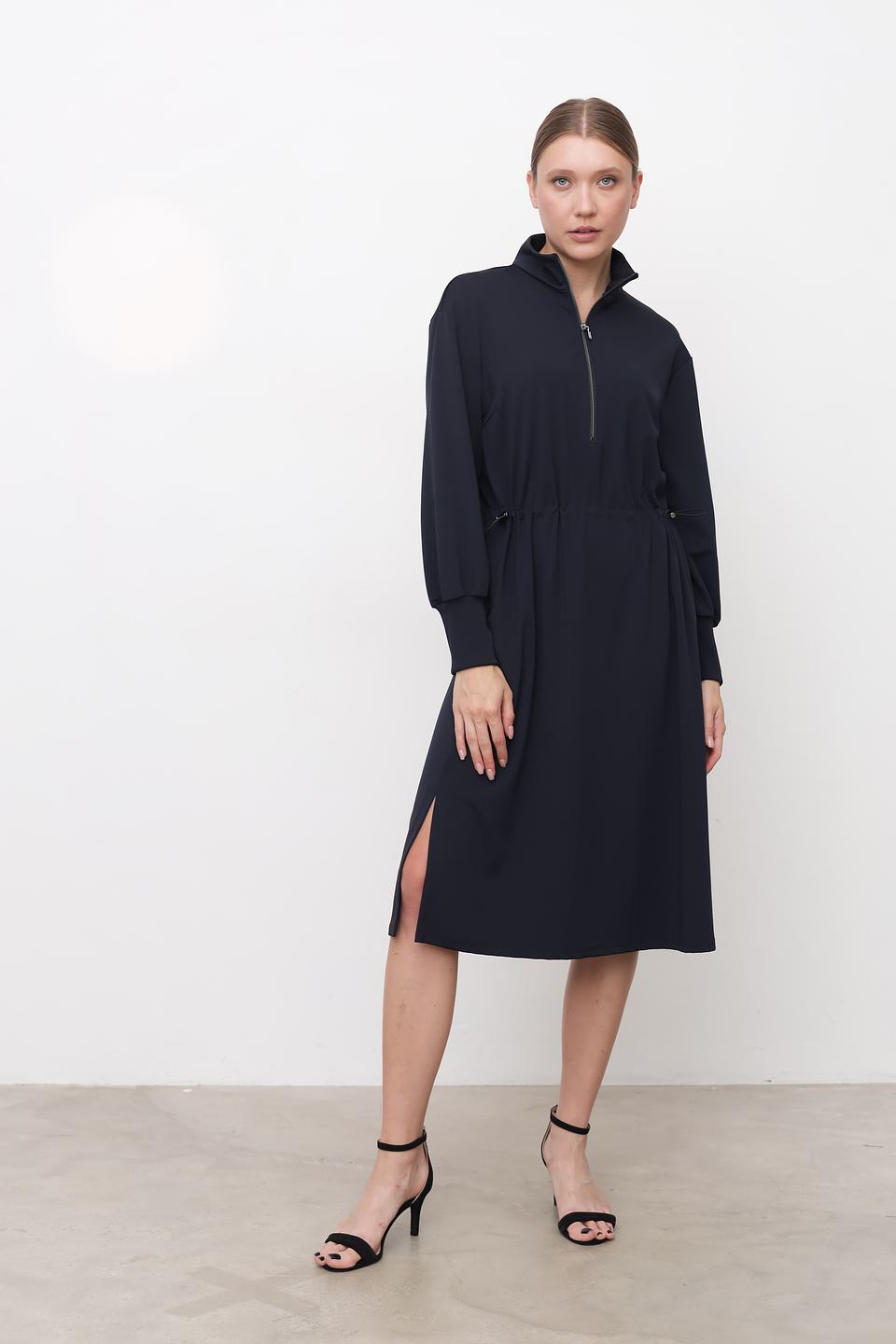 Платье Tuzzi с молнией темно-синее