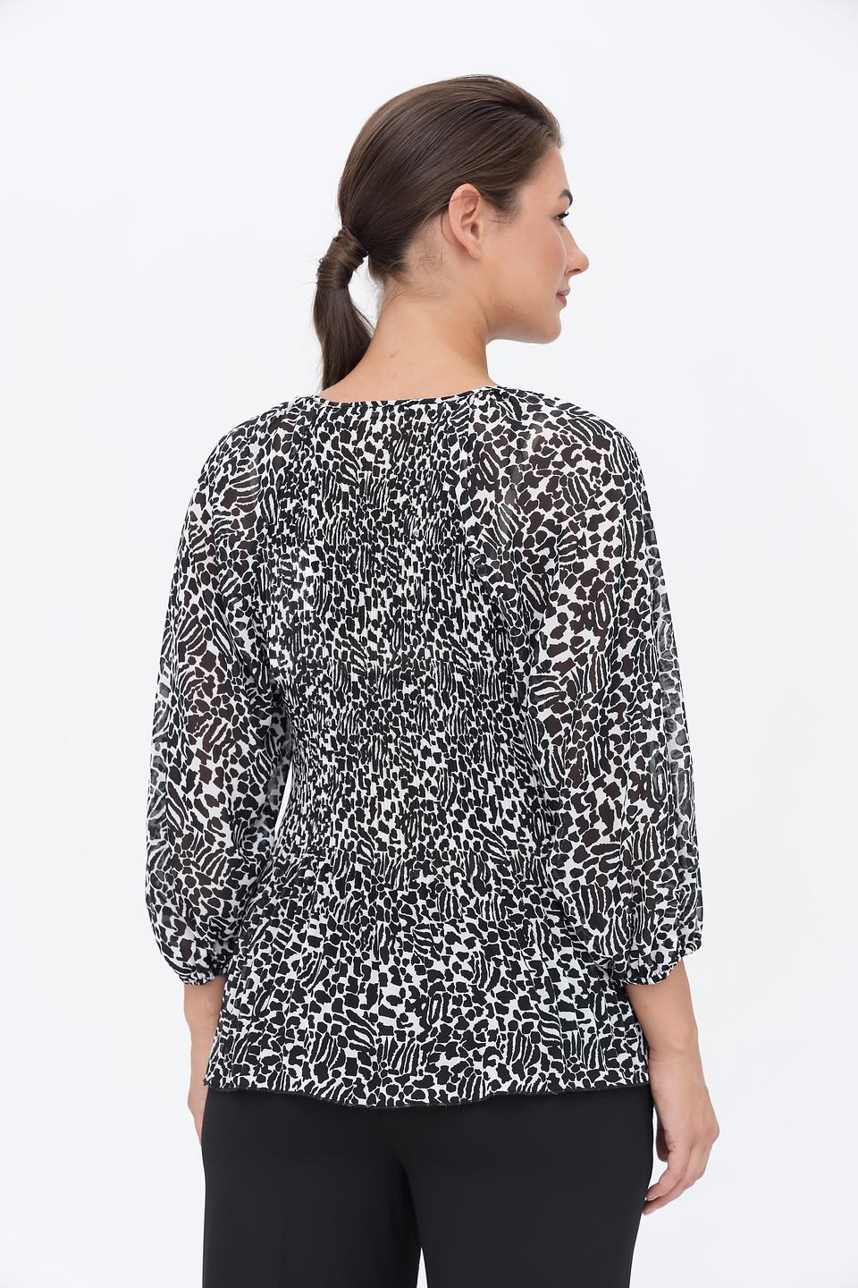 Блуза Taifun с леопардовым принтом