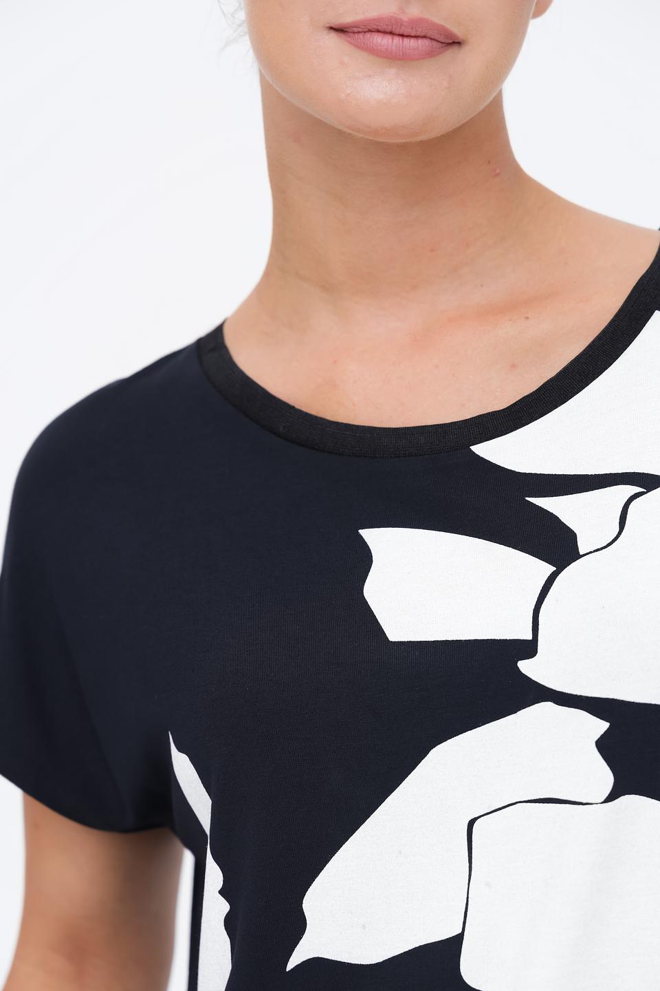 Футболка Taifun с цветочным принтом