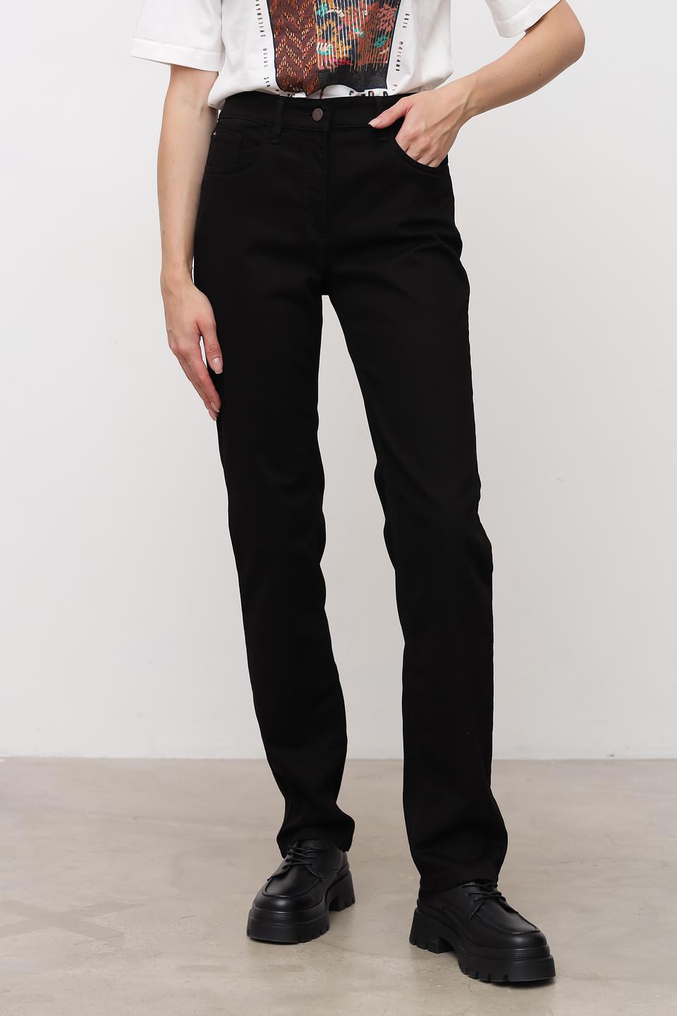 Брюки Zerres чёрные прямые