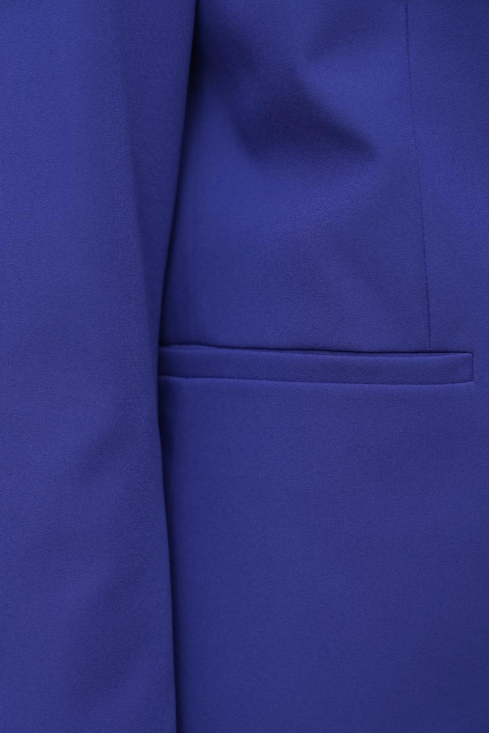 Жакет Bianca синий приталенный