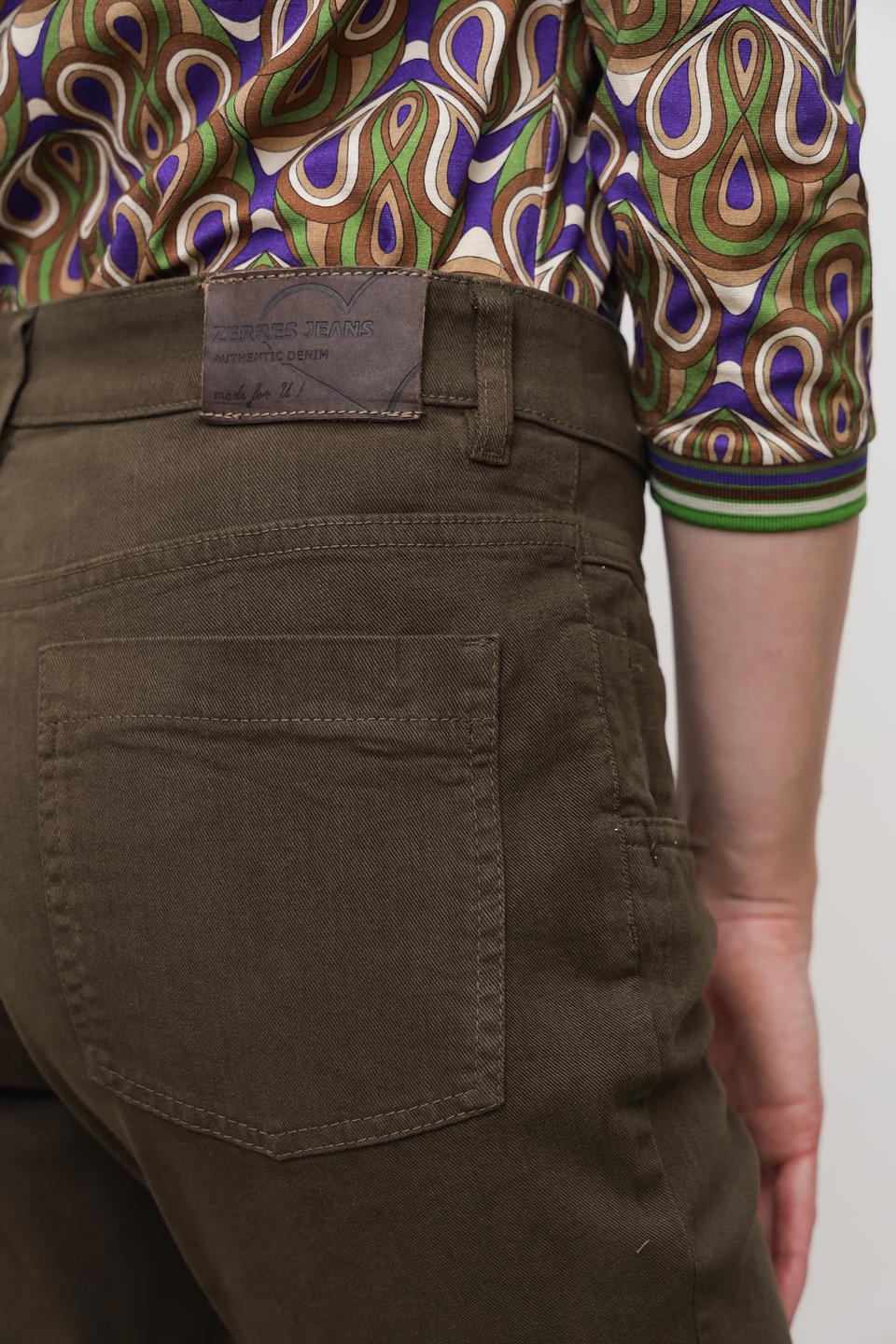 Джинсы Zerres хаки