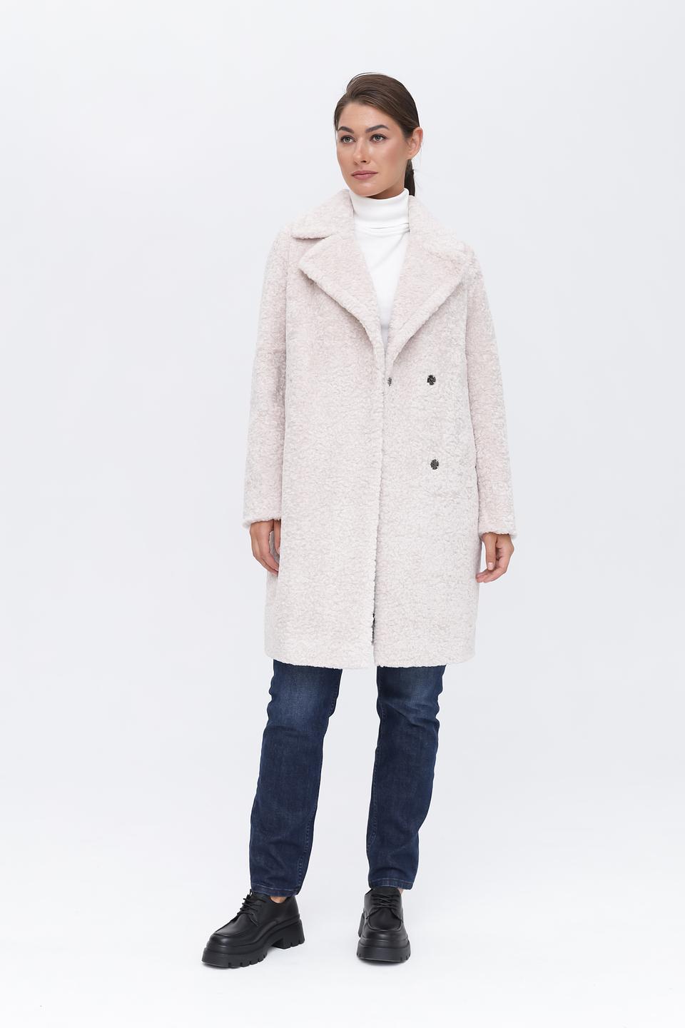 Пальто Electra style бежевое