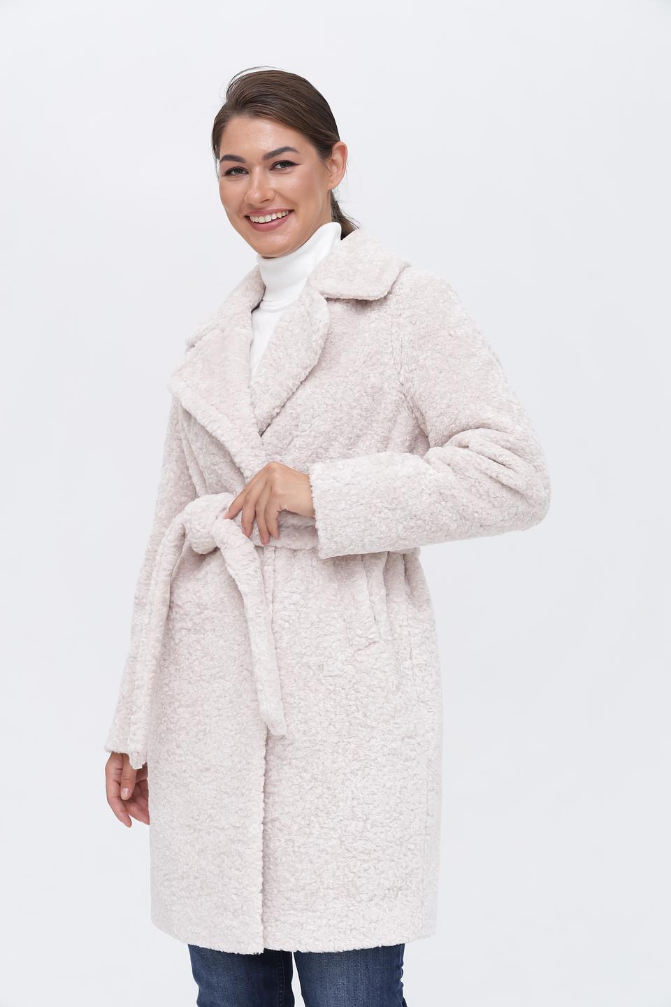 Пальто Electra style бежевое