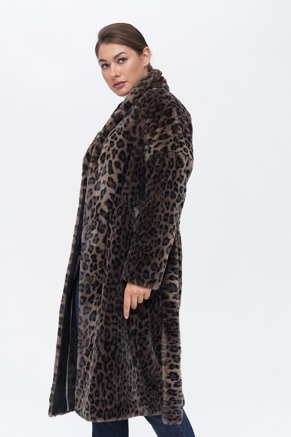 Пальто Electra style леопард