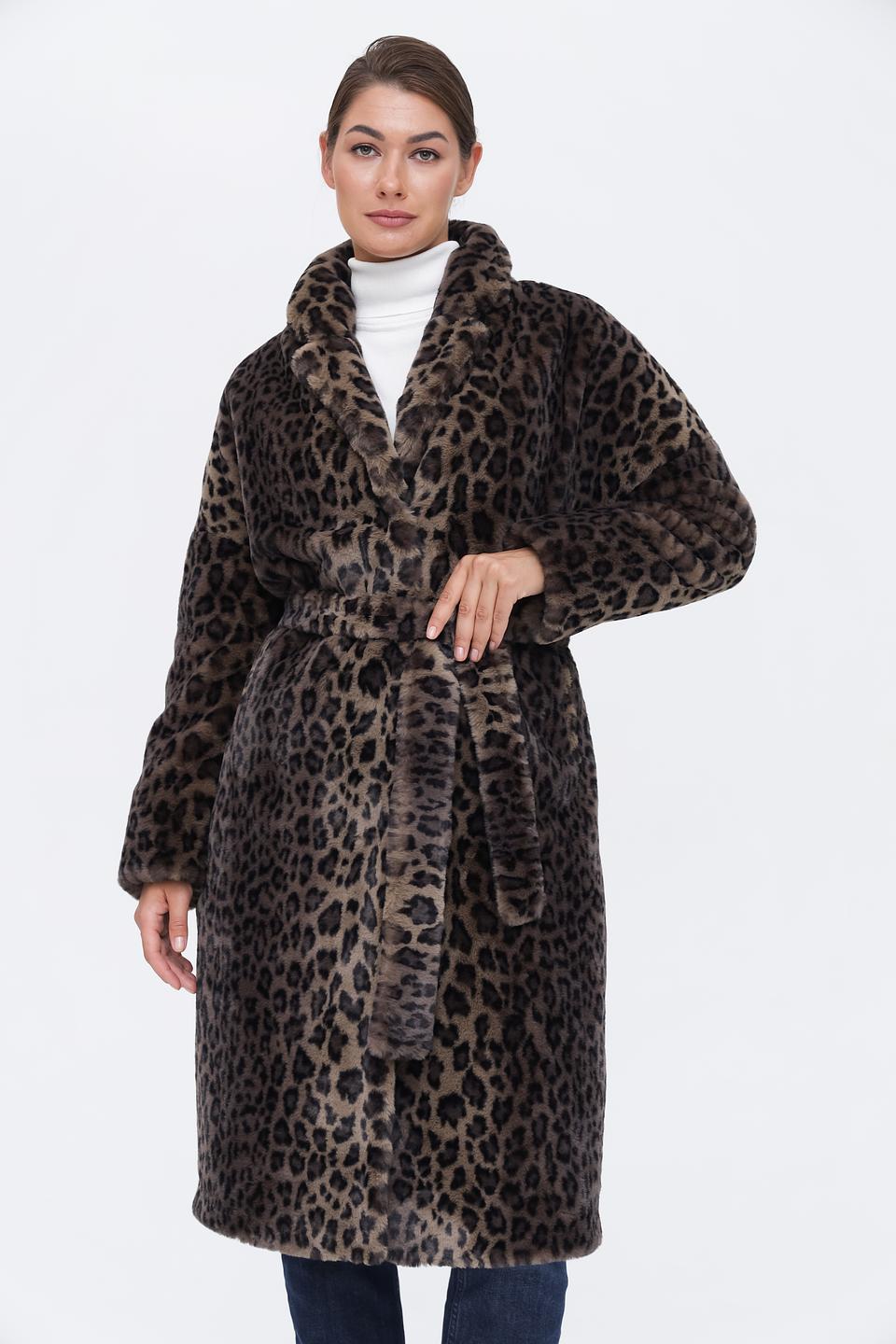 Пальто Electra style леопард