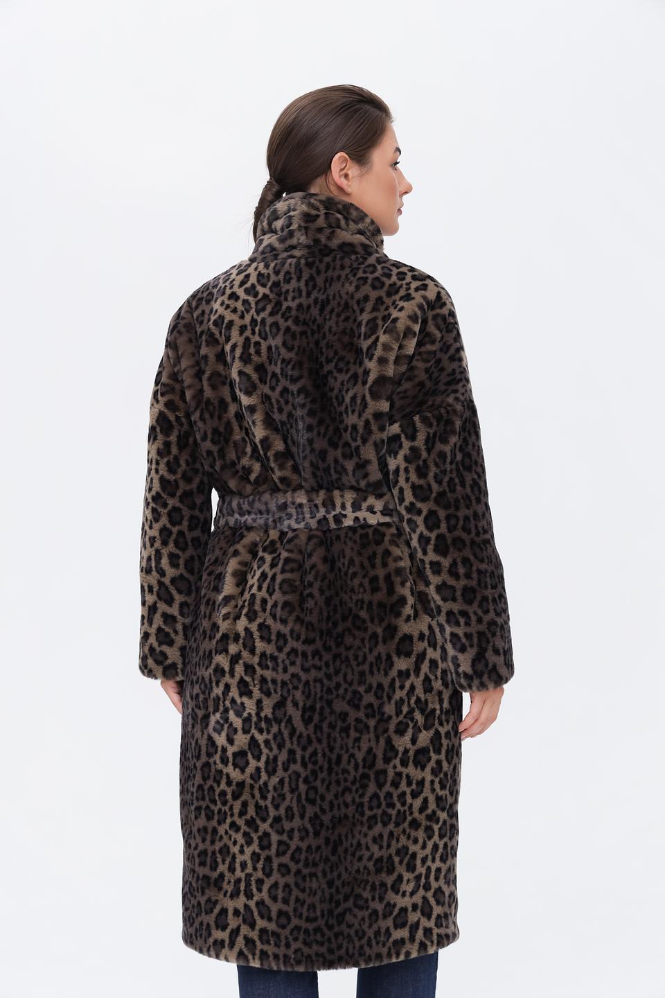 Пальто Electra style леопард
