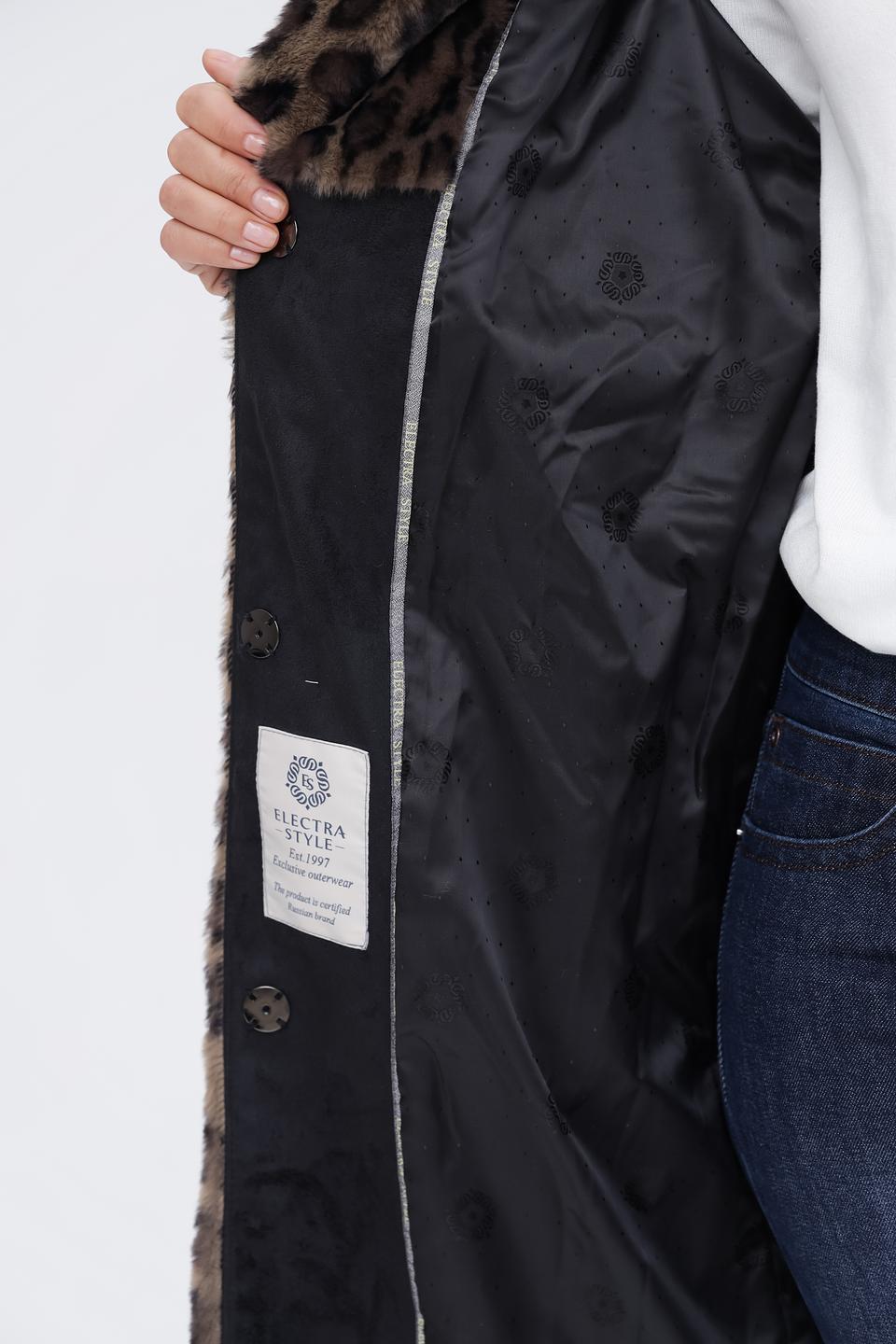 Пальто Electra style леопард