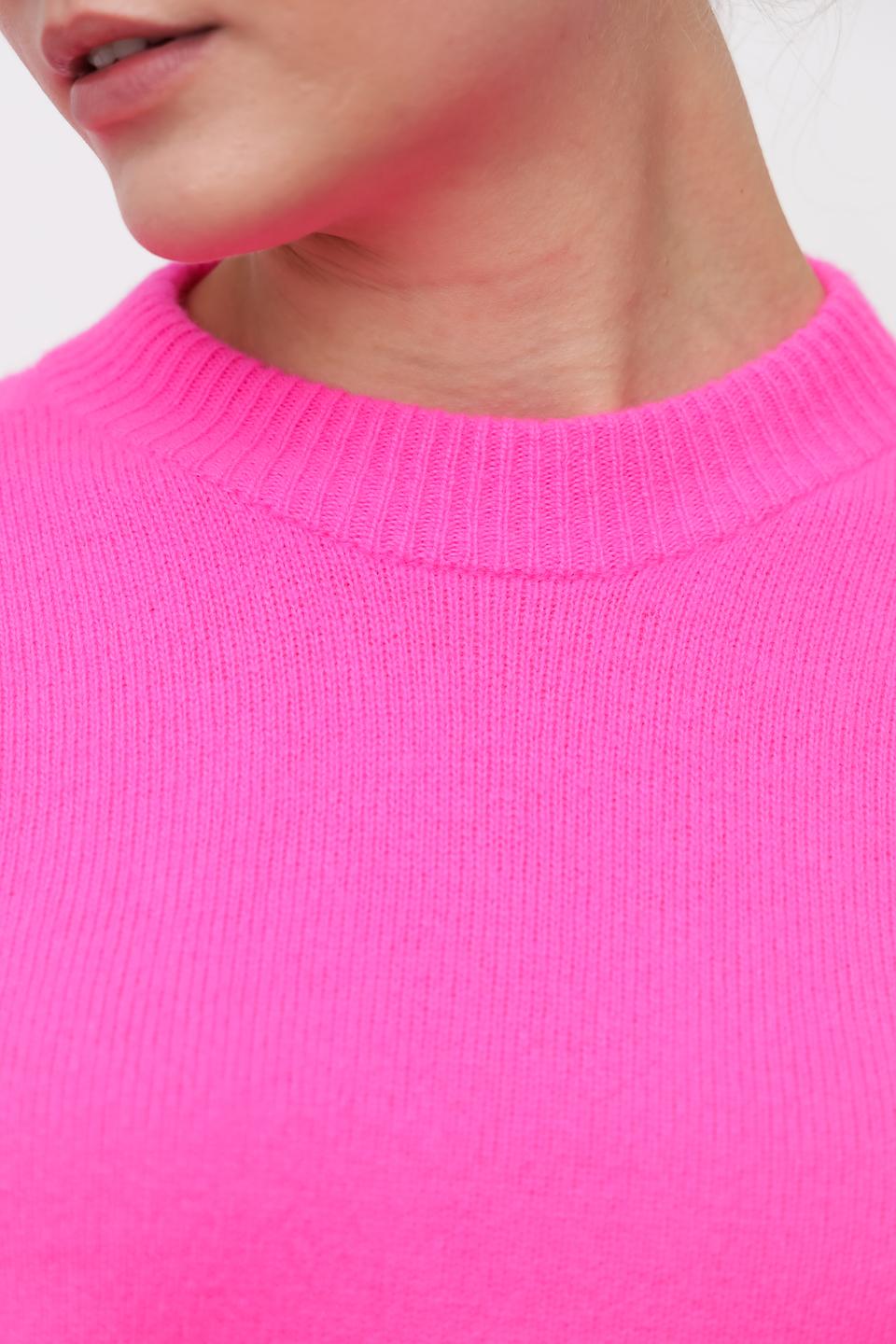 Пуловер Oui фуксия