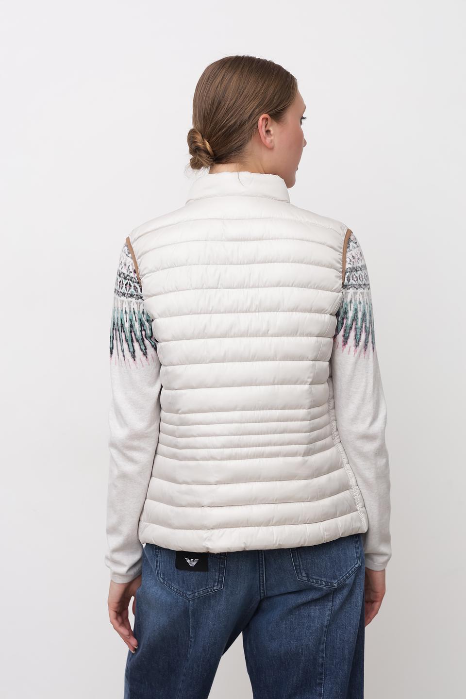 Жилет Lebek стеганый бежевый