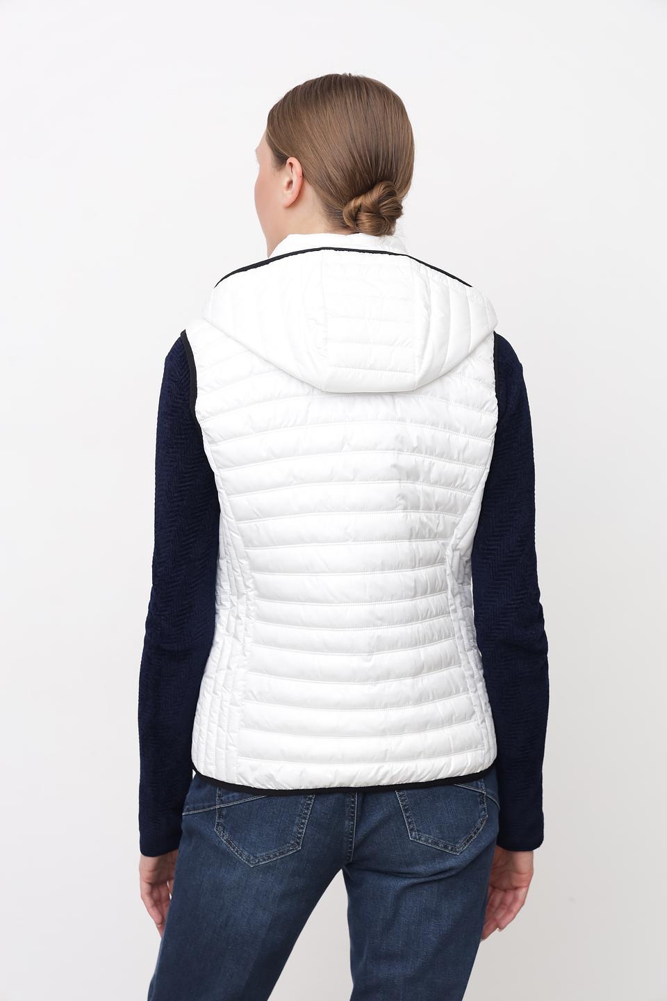 Жилет Lebek стеганый белый