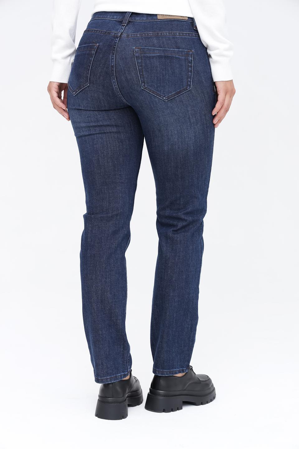 Джинсы Pezzo прямого кроя синие