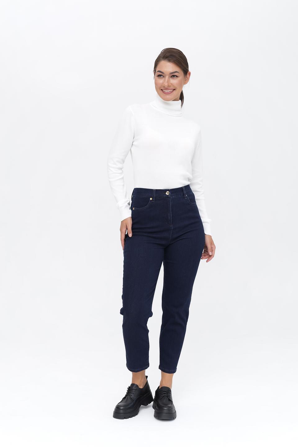 Джинсы Pezzo высокая посадка синие