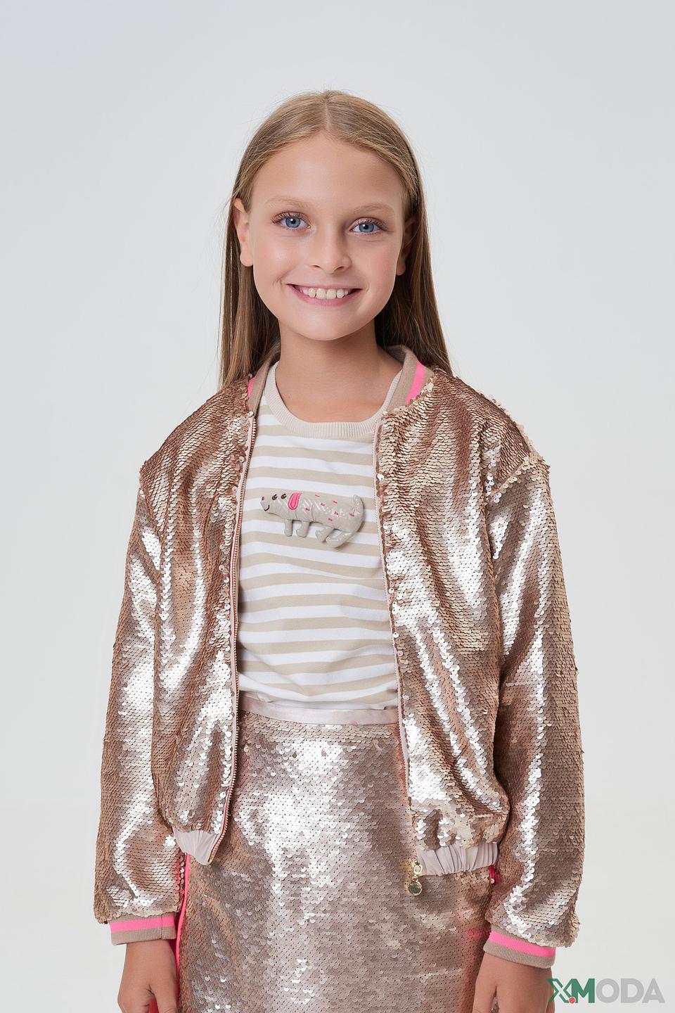 Куртка Choupette дев. золотая