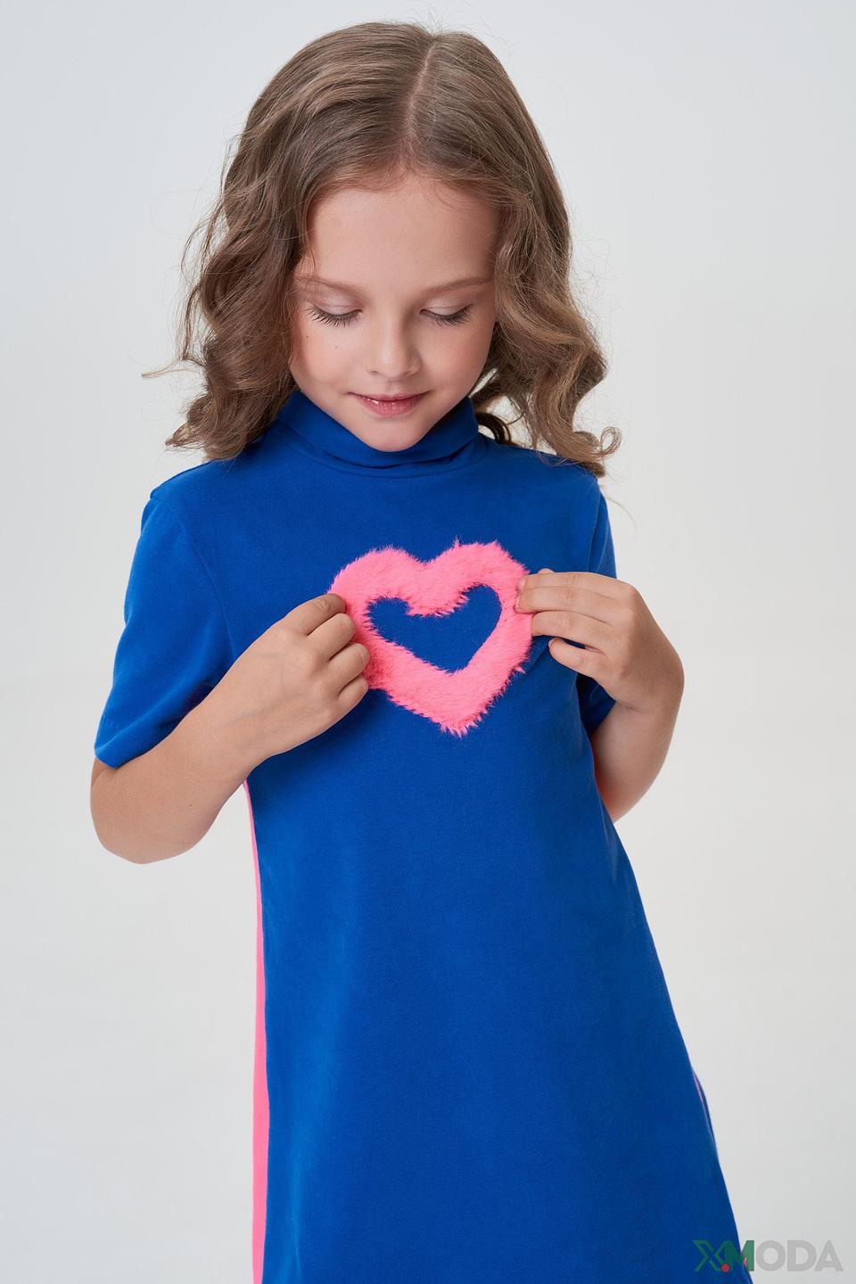 Платье Choupette дев. с сердцем