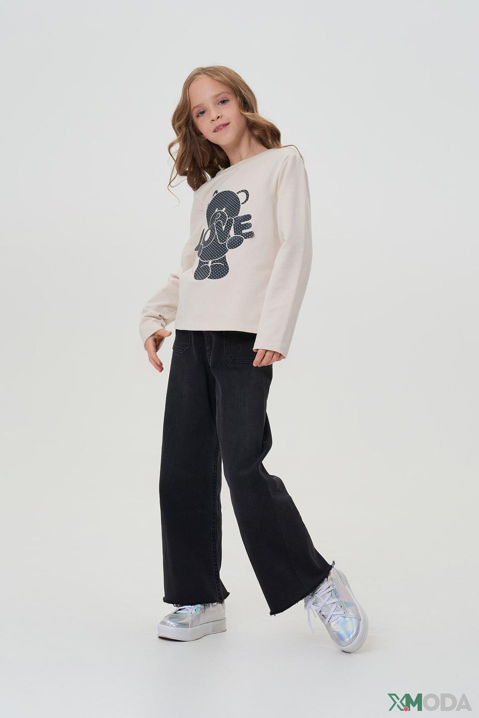 Лонгслив Choupette дев. с медведем бежевый