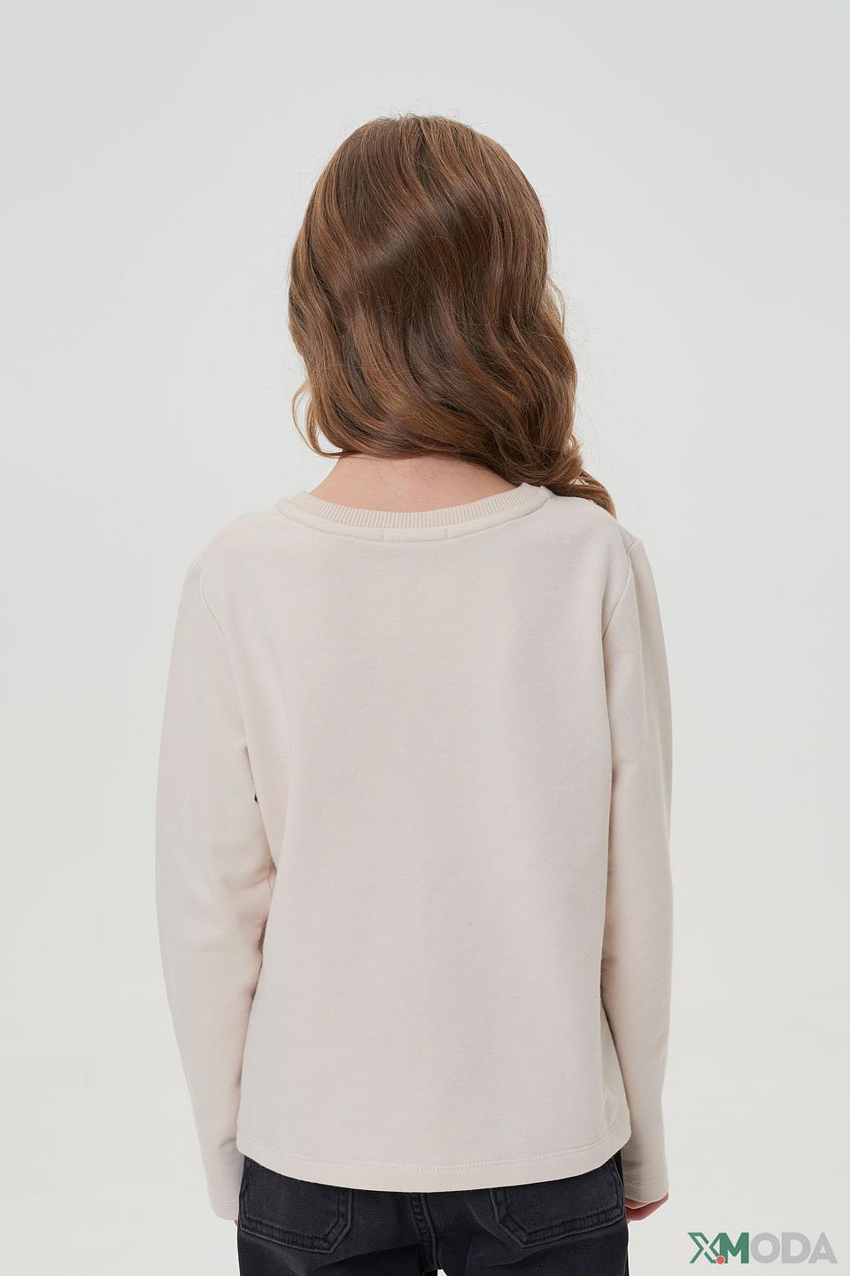 Лонгслив Choupette дев. с медведем бежевый