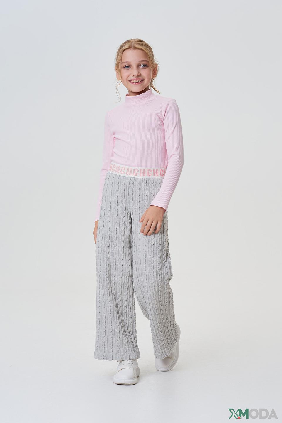 Брюки Choupette серые с косами